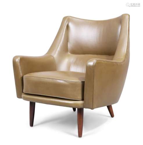 Italian<br />
<br />
<br />
Lounge chair, circa 1960<br />
L...