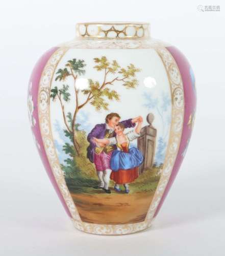 Hochovoide Vase, in der Art von Helena Wolfsohn Franz Dörfl,...