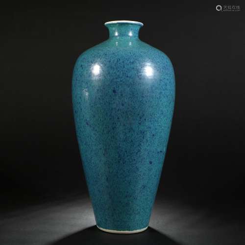 Furnace Jun Glaze Plum Vase