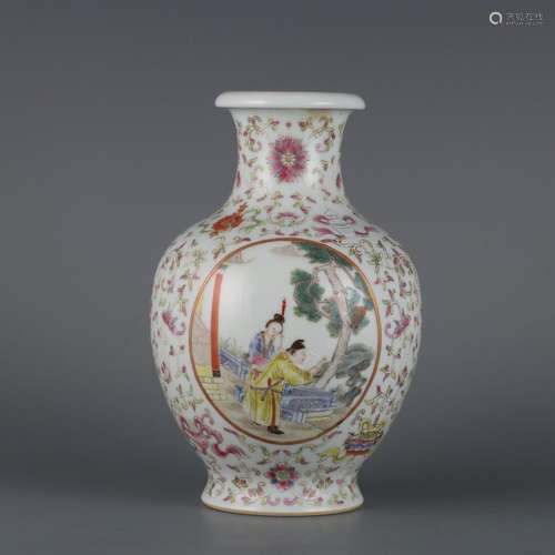 Pastel Passiflora Consecration Vase of Characters and Storie...