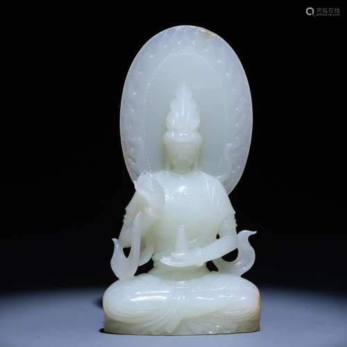 Hetian jade Guanyin ornaments