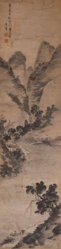 Dong Qichang's landscape painting