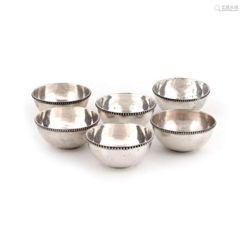 Six Silver Wasels