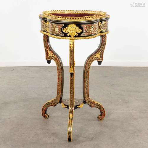 A planter, Boulle, tortoiseshell and copper inlay, Circa 190...