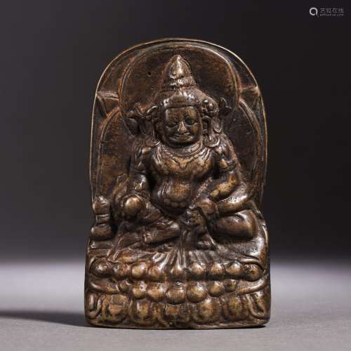 A Bronze Figure of Jambhala
