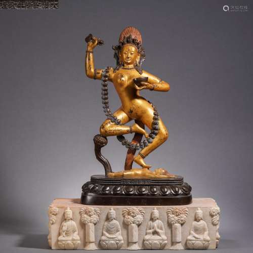 A Sino-tibetan Bronze Dakini