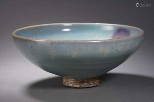A Purple Splashed Jun-ware Bowl