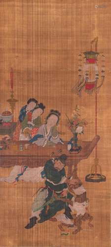 A Chinese Scroll Painting