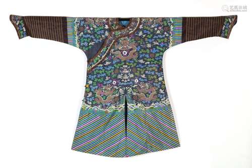 An Imperial Embroidered Dragon Robe