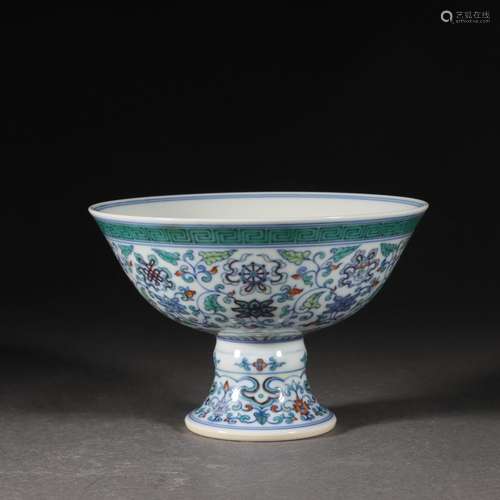 A Doucai Glaze Steam Bowl