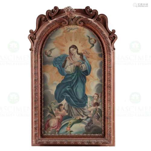 PORTUGUESE SCHOOL (18TH/19TH CENTURY), VIRGIN OF THE IMMACUL...