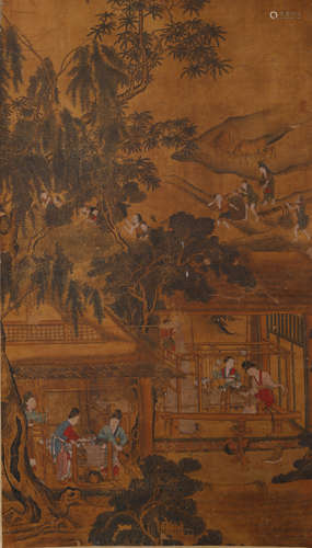 A Chinese Working Painting