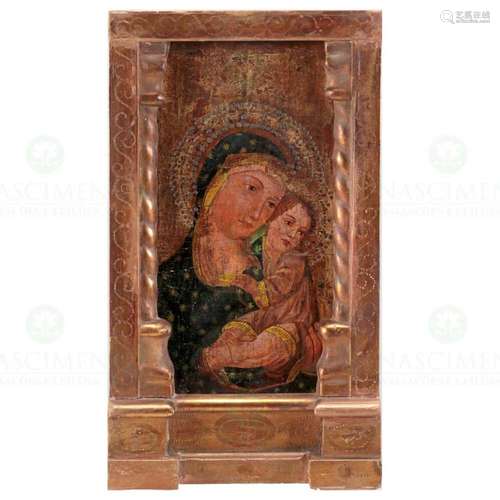 ITALIAN SCHOOL, VIRGIN WITH CHILD