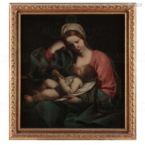 EUROPEAN SCHOOL (18TH CENTURY), VIRGIN WITH CHILD