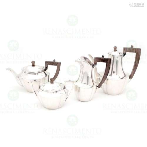 A TEA AND COFFEE SET