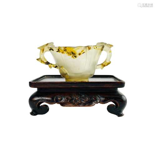 Agate chinese cup