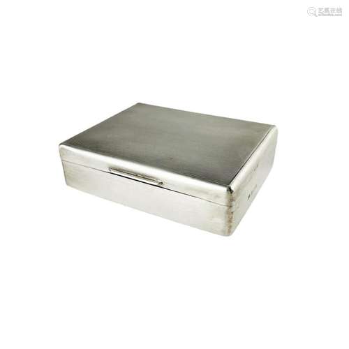 Silver cigarrette case