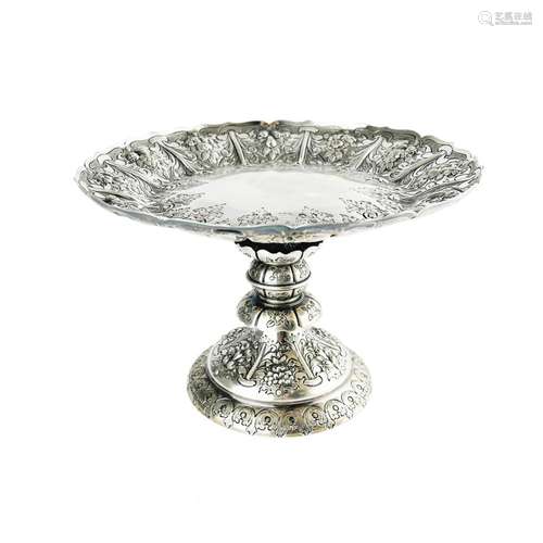 English silver bonbonniere