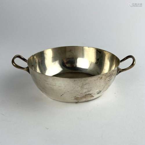 German silver bowl