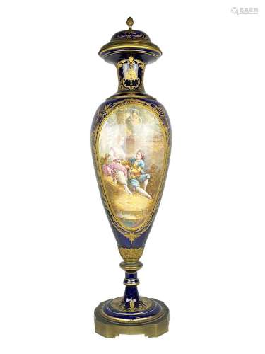 French potiche Sevres style
