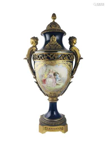 French potiche Sevres style