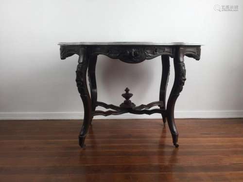 Victorian living room table