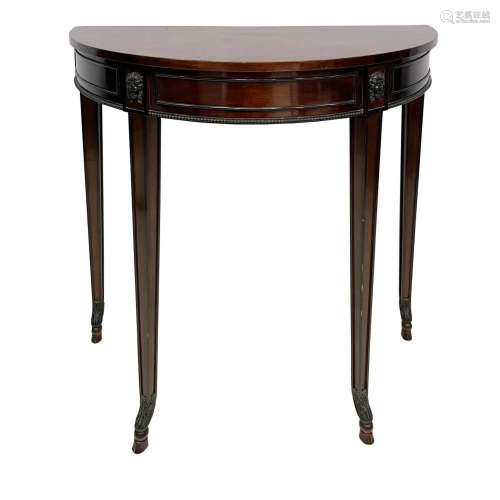 Pair of English side tables