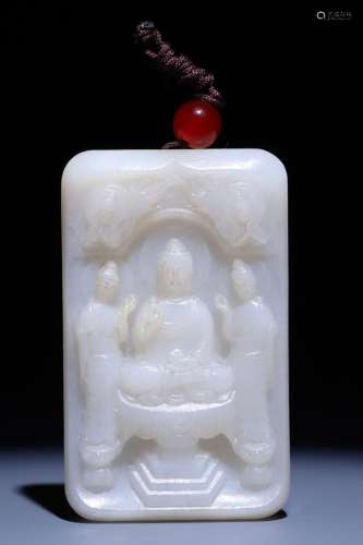 Hetian Jade Buddha Statue Accessories