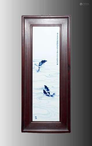 Wang Bu fish pattern hanging screen