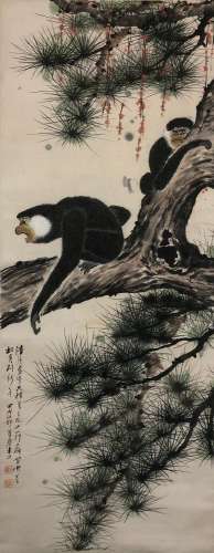 Zhu Menglu monkey figure