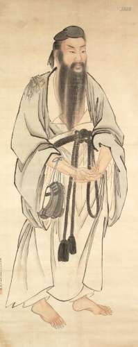 WANG YUN (1652-ca.1732)  Portrait of Chen Puxie, 1682