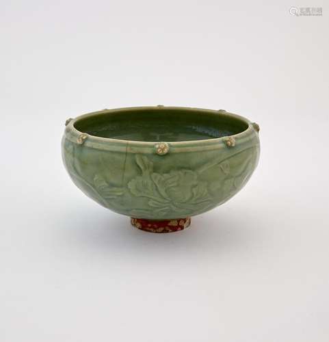 A Chinese Longquan Celadon Bowl Diameter 6 1/2 "