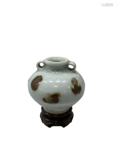 A pale celadon water pot, Ming Dynasty Pr.