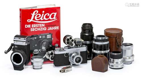 Leica I g - Kleinbildkamera der Fa. Ernst Leitz GmbH, Wetzla...