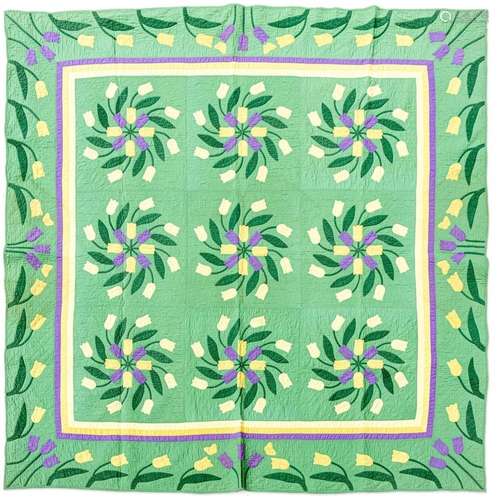 Quilt, um 1910