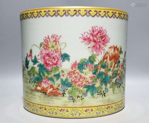 Yongzheng Period of the Great Qing Dynasty, Enamel Color Pop...