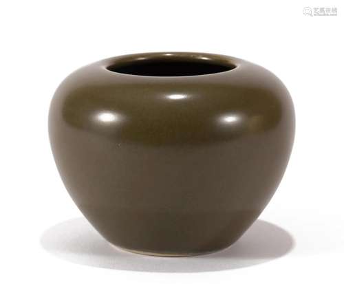 A CHINESE TEA-DUST GLAZE WATER-POT