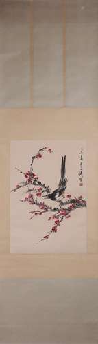 A Chinese bird-and-flower painting, Wang Xuetao mark