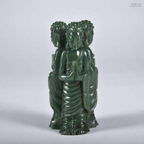 A jade statue of Guanyin