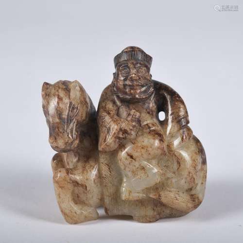 A jade figure