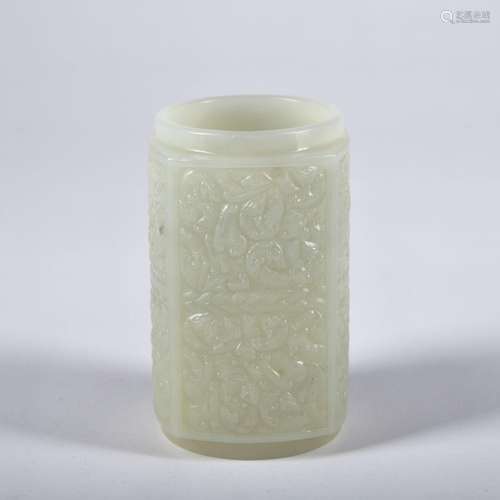 A jade vase