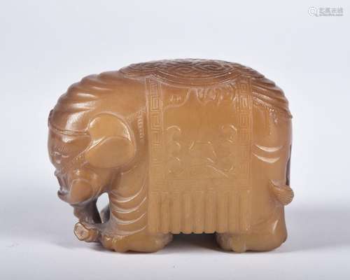 A jade elephant