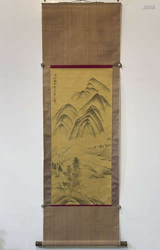 A Song huizong's landscape painting