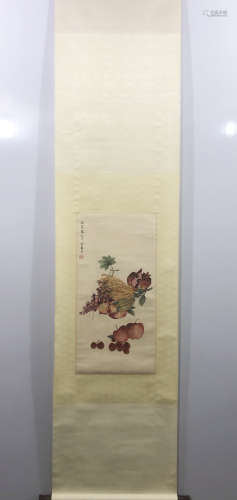 A Zhang daqian's buddha painting