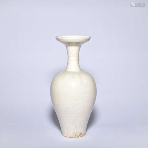 A Ding kiln 'floral' vase