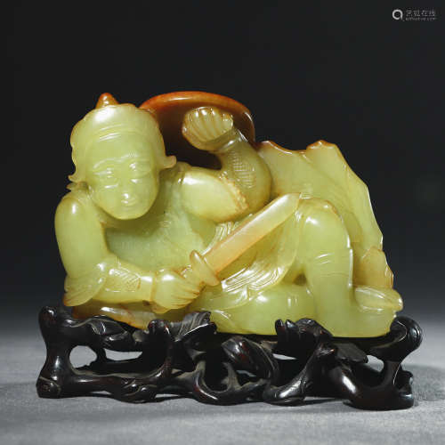 A jade figure
