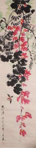 Tang Yun's painting of flowers and birds