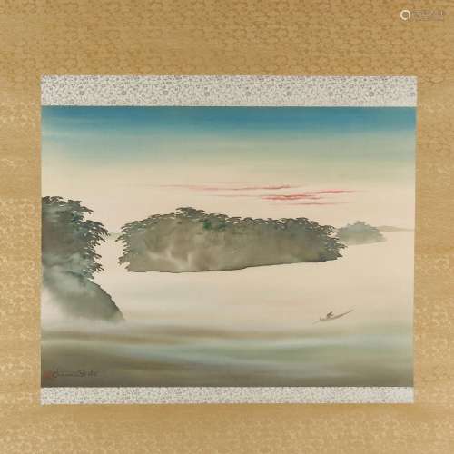 Chiura Obata (1885-1975), Hanging Scroll Painting Depicting ...