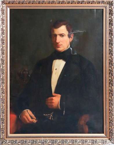 Joseph DINNEWET (1827-1889). Portrait de Léopold Ier, r