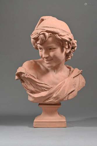 Jean-Baptiste CARPEAUX (1827-1875). Rieur napolitain n°